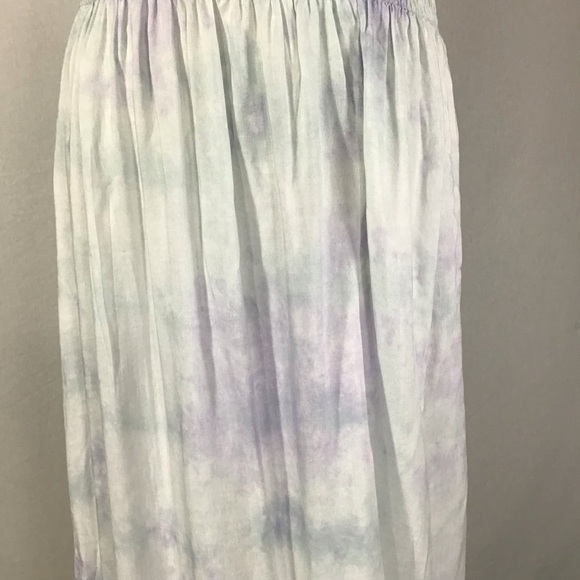 Kiwi and punch Pastel tie-dyed strapless dress maxi dress NWT - Picture 4 of 5